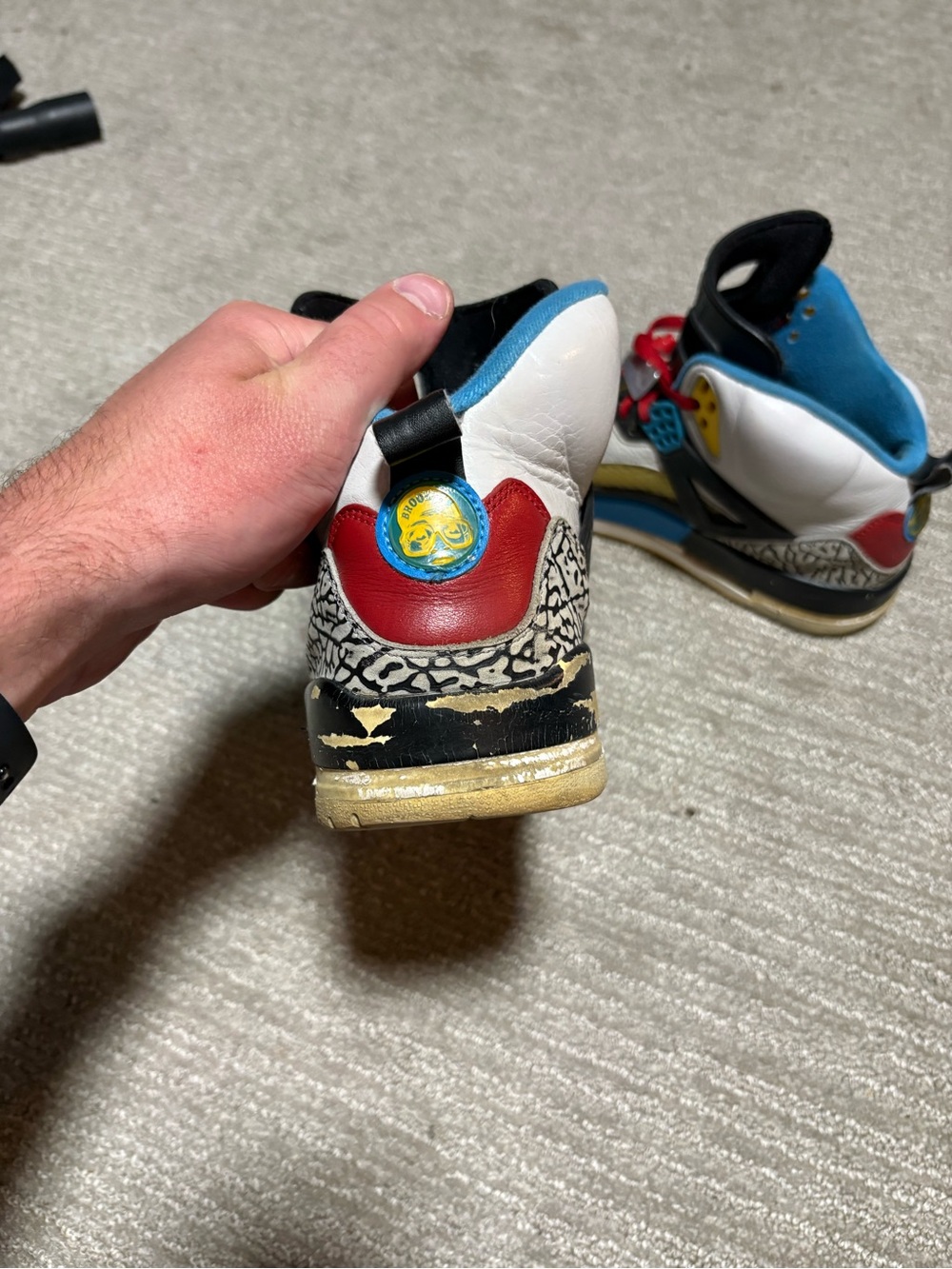 Jordan Spizike Bordeaux - Picture 3 of 10